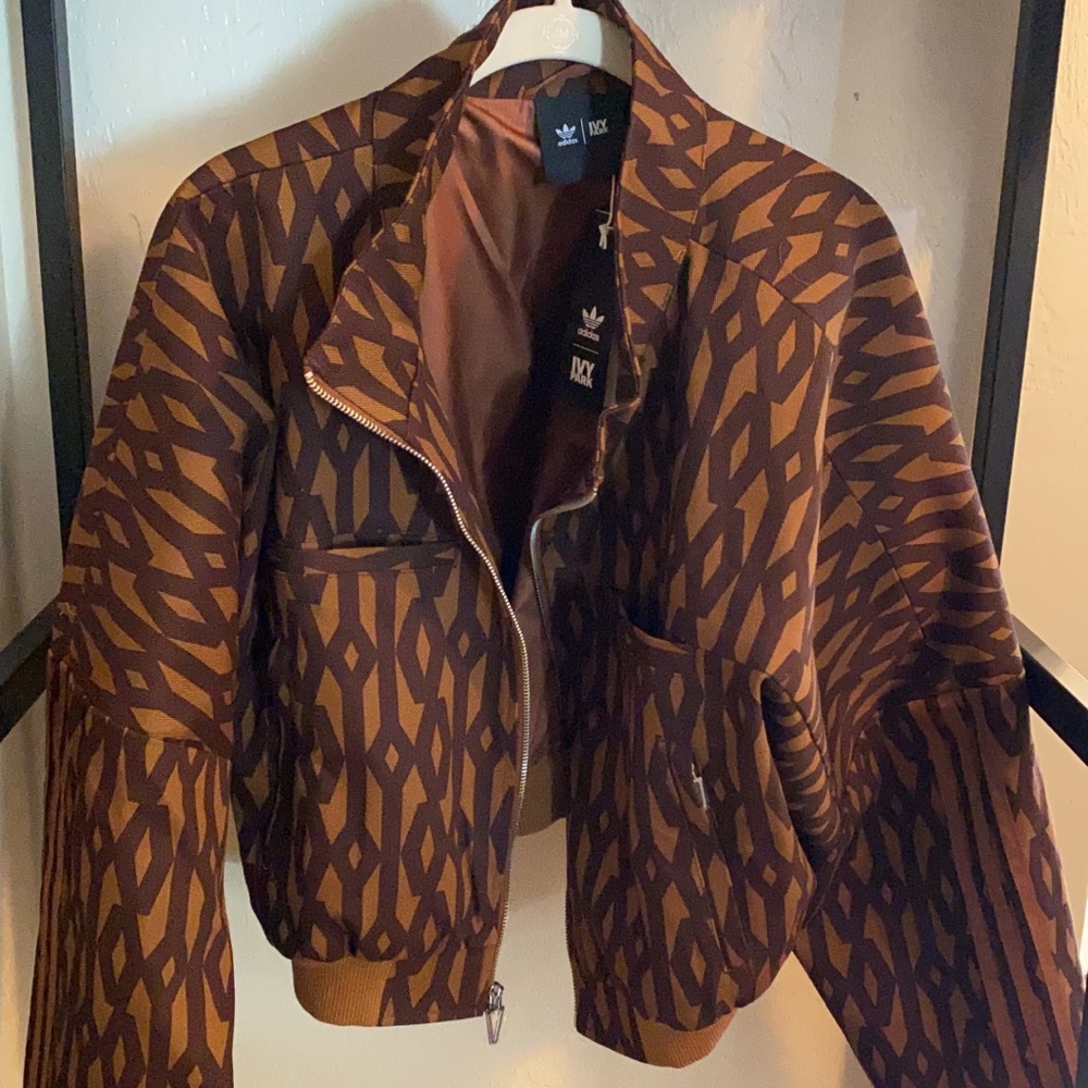 IVY PARK Monogrammed Cropped Jacket 1X